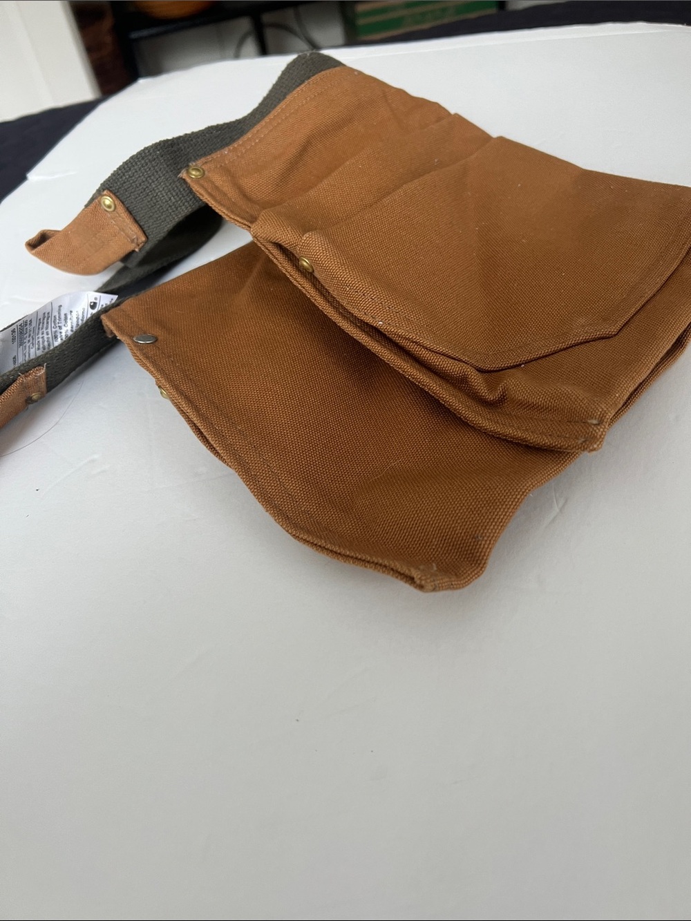 Carhartt Large Cotton Canvas Adjustable Tool Belt - Picture 2 of 4